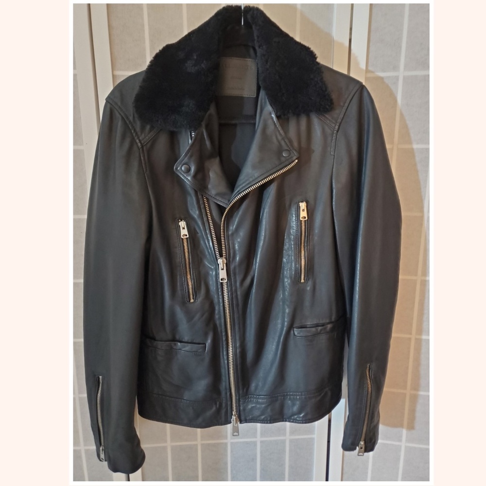 All Saints Hutchins Biker Jacket